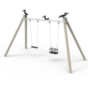 Doppelschaukel_Holz_Stahl_Kind_Jugend_Rabe