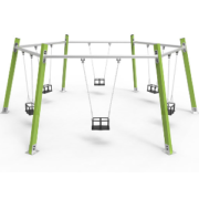 Sechseck_Schaukel_Metall_Kind