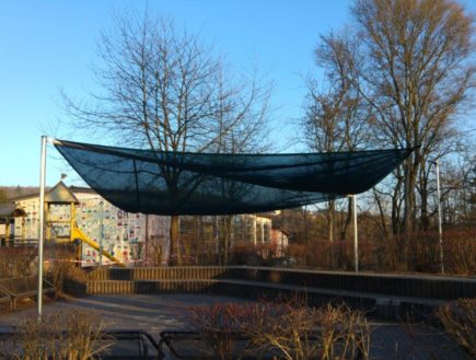Sonnensegel für die Seckachtalschule