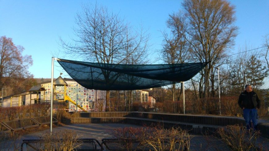 Sonnensegel für die Seckachtalschule